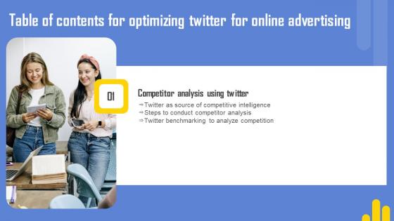 Optimizing Twitter For Online Advertising Table Of Contents Elements Pdf