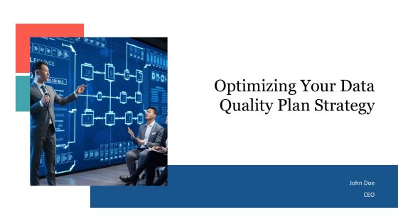 Optimizing Your Data Quality Plan Strategy PPT Structure AT