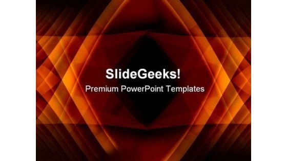 Orange Abstract Background PowerPoint Template 0810 Orange Abstract Background PowerPoint Template 0810