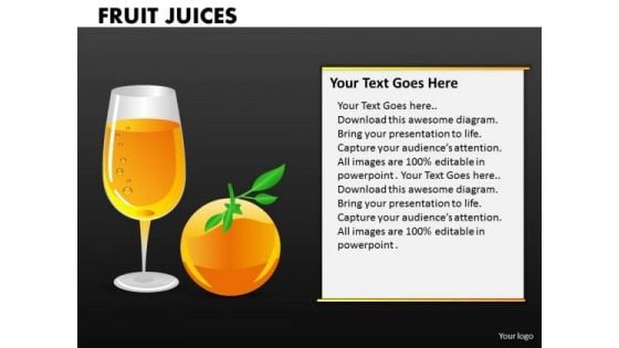 Orange Juice PowerPoint Templates And Oranges Ppt Presentations