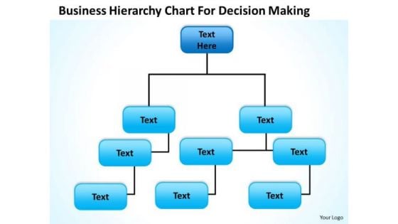 Org Chart Template PowerPoint Business Hierarchy For Decision Making Templates Org Chart Template PowerPoint Business Hierarchy For Decision Making Templates