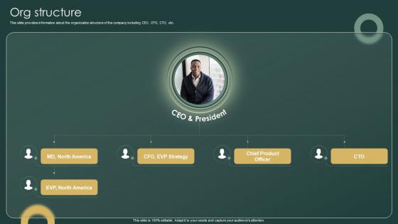 Org Structure Investor Funding Elevator Pitch Deck For Ticketing Management Firm Org Structure Investor Funding Elevator Pitch Deck For Ticketing Management Firm