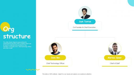 Org Structure Plant Based Eggs Developing Company Investor PPT Template Org Structure Plant Based Eggs Developing Company Investor PPT Template