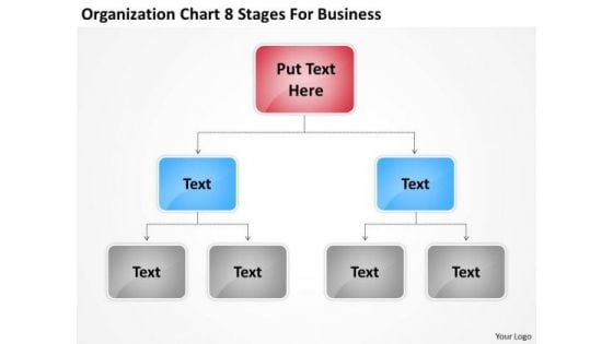 Organization Chart 8 Stages For Business Ppt Plan Outlines Free PowerPoint Templates