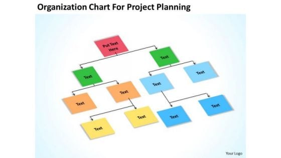 Organization Chart For Project Planning Ppt Help Me Write Business PowerPoint Templates