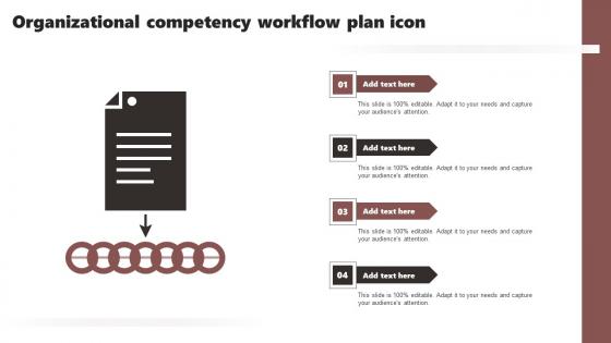 Organizational Competency Workflow Plan Icon Pictures Pdf