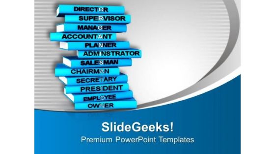 Organize Your Books Education Theme PowerPoint Templates Ppt Backgrounds For Slides 0513