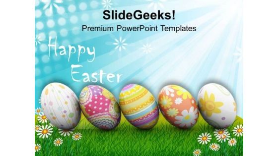 Origin Of Spring New Life Happy Easter PowerPoint Templates Ppt Backgrounds For Slides 0313