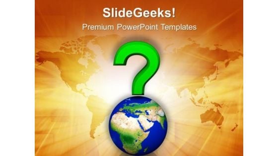 Origin Of World Problems PowerPoint Templates Ppt Backgrounds For Slides 0713