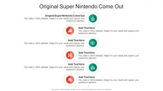 Original Super Nintendo Come Out In Powerpoint And Google Slides Cpb