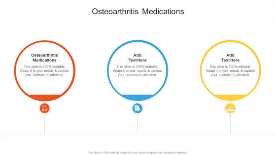 Osteoarthritis Medications In Powerpoint And Google Slides Cpb
