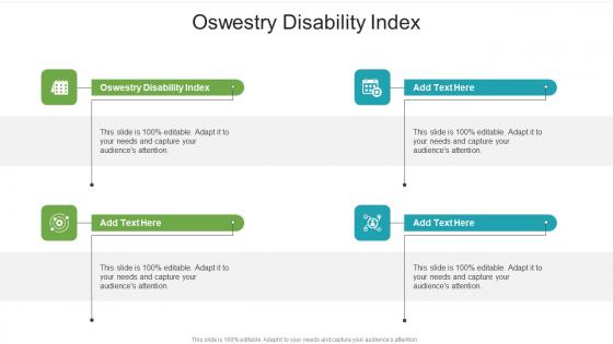 Oswestry Disability Index In Powerpoint And Google Slides Cpb