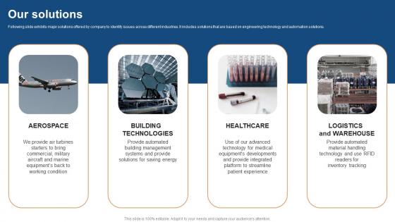 Our Solutions Conglomerate Company Fund Raising Pitch Deck Brochure Pdf Our Solutions Conglomerate Company Fund Raising Pitch Deck Brochure Pdf