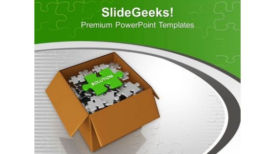 Out Of The Box Solution PowerPoint Templates Ppt Backgrounds For Slides 0313 Out Of The Box Solution PowerPoint Templates Ppt Backgrounds For Slides 0313