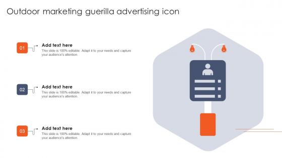 Outdoor Marketing Guerilla Advertising Icon Summary Pdf