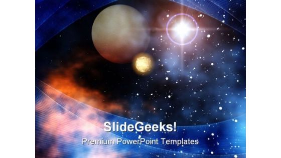 Outer Space Geographical PowerPoint Themes And PowerPoint Slides 0711