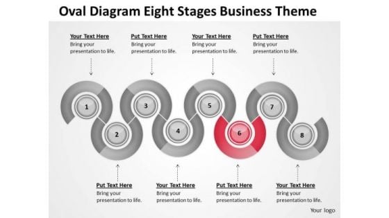 Oval Diagram Eight Stages Business Theme Ppt Model Plans PowerPoint Templates