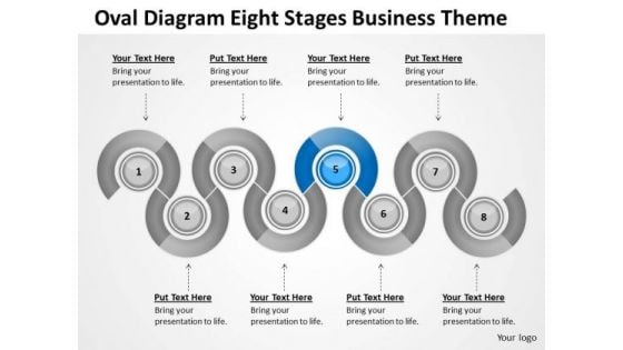 Oval Diagram Eight Stages Business Theme Ppt Plan PowerPoint Slides