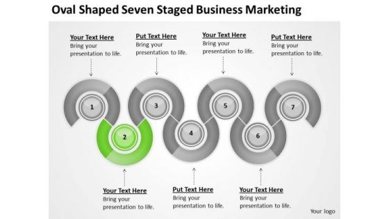 Oval Shaped Seven Staged Business Marketing Ppt Elements Plan PowerPoint Templates