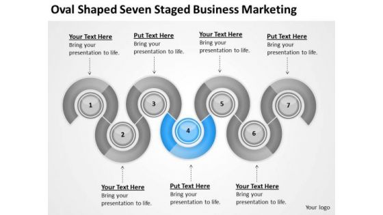 Oval Shaped Seven Staged Business Marketing Ppt Plan Download PowerPoint Templates