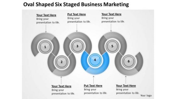 Oval Shaped Six Staged Business Marketing Ppt Contingency Plan PowerPoint Slides