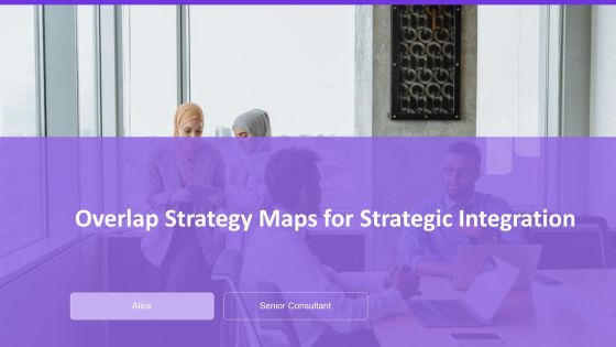 Overlap Strategy Maps For Strategic Integration PPT Sample AT