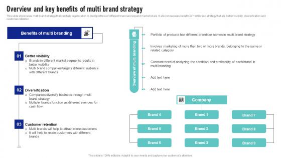 Overview And Key Benefits Of Multi Brand Strategy Launching New Product Brand Demonstration Pdf