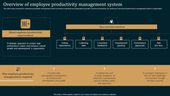 Overview Of Employee Productivity Employee Performance Improvement Strategies Clipart Pdf Overview Of Employee Productivity Employee Performance Improvement Strategies Clipart Pdf