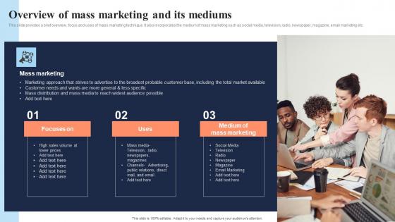 Overview Of Mass Marketing And Its Mediums In Depth Overview Of Mass Guidelines Pdf