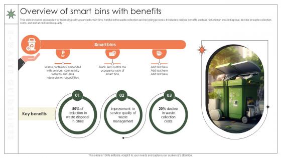 Overview Of Smart Bins With Benefits Implementation Of E Waste Guidelines