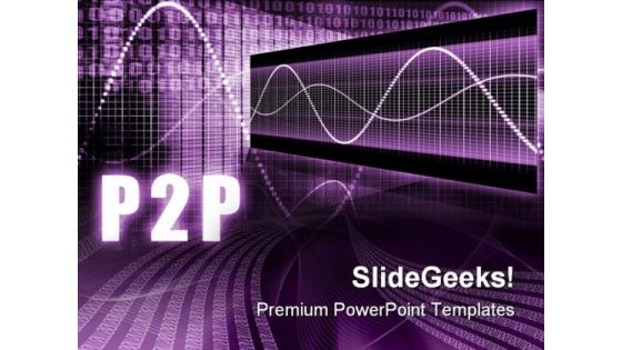 P2p Business PowerPoint Themes And PowerPoint Slides 0511