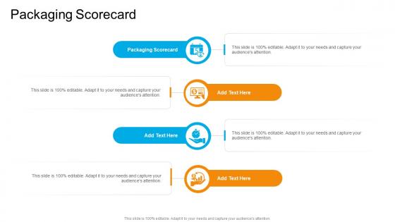 Packaging Scorecard In Powerpoint And Google Slides Cpb