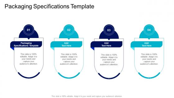 Packaging Specifications Template In Powerpoint And Google Slides Cpb