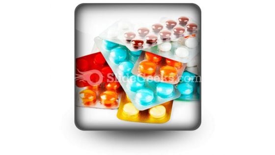 Packs Of Pills PowerPoint Icon S