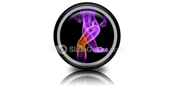 Pain In Knee PowerPoint Icon Cc Pain In Knee PowerPoint Icon Cc