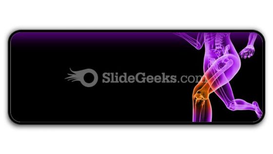 Pain In Knee PowerPoint Icon R Pain In Knee PowerPoint Icon R