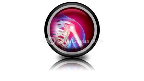 Pain In Shoulder PowerPoint Icon Cc Pain In Shoulder PowerPoint Icon Cc