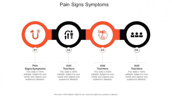 Pain Signs Symptoms In Powerpoint And Google Slides Cpb