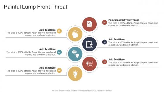 Painful Lump Front Throat In Powerpoint And Google Slides Cpb