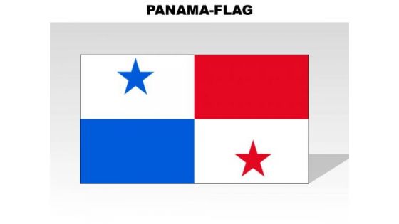 Panama Country PowerPoint Flags