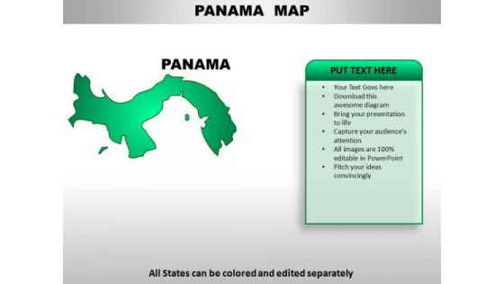 Panama PowerPoint Maps