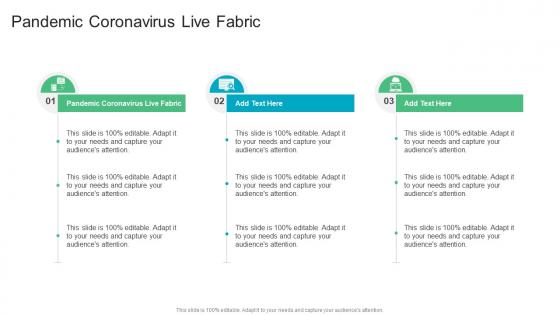 Pandemic Coronavirus Live Fabric In Powerpoint And Google Slides Cpb