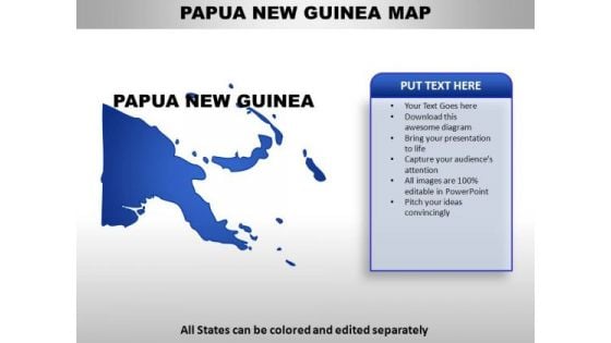 Papua New Guinea PowerPoint Maps