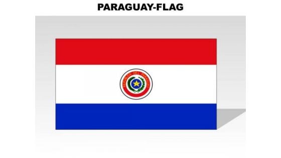 Paraguay Country PowerPoint Flags