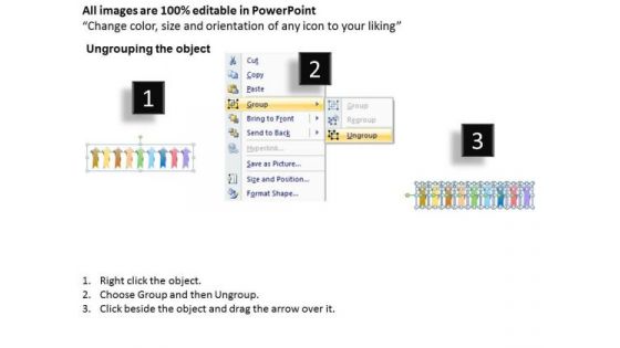 Parallel Arrows PowerPoint 9 Steps To Identify Relevant Elements Slides