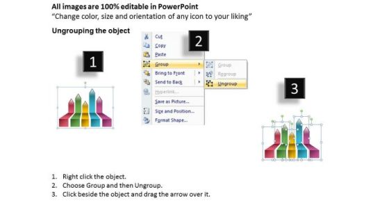Parallel Arrows PowerPoint Multiple Tasks Slides Slide02