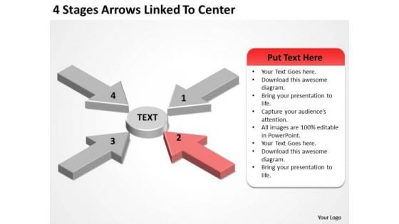 Parallel Data Processing Linked To Center PowerPoint Templates Backgrounds For Slides