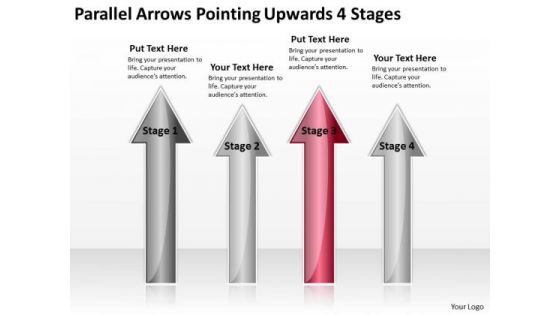 Parallel Distributed Processing 4 Stages Ppt PowerPoint Templates Backgrounds For Slide