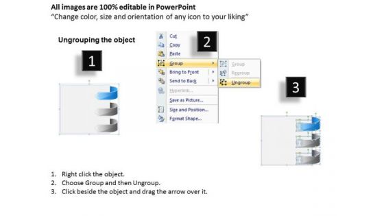 Parallel Flow Arrow Process Diagram 3 Stages Ppt Cafe Business Plan PowerPoint Slides