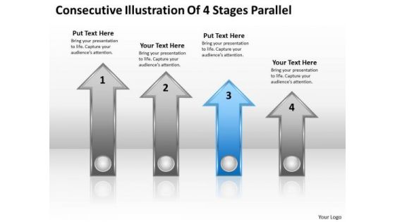 Parallel Image Processing 4 Stages PowerPoint Templates Backgrounds For Slide